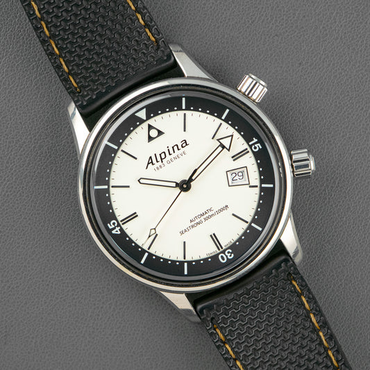 Alpina Seastrong Diver Heritage Silver Dial 42mm