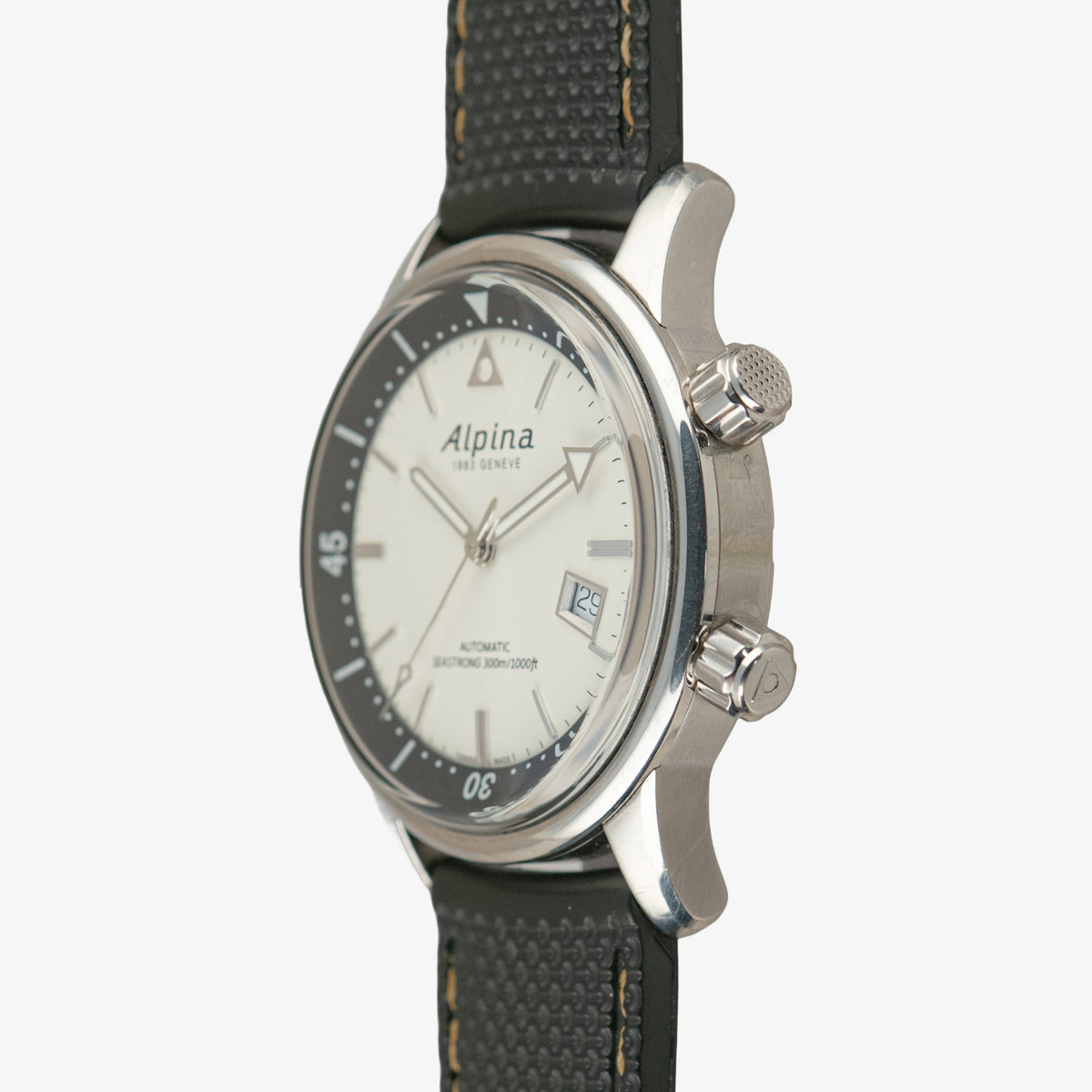 Alpina Seastrong Diver Heritage Silver Dial 42mm