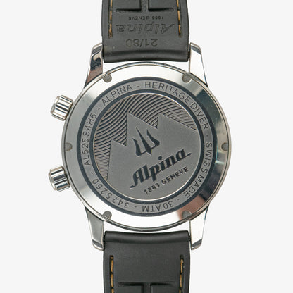 Alpina Seastrong Diver Heritage Silver Dial 42mm
