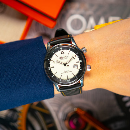 Alpina Seastrong Diver Heritage Silver Dial 42mm