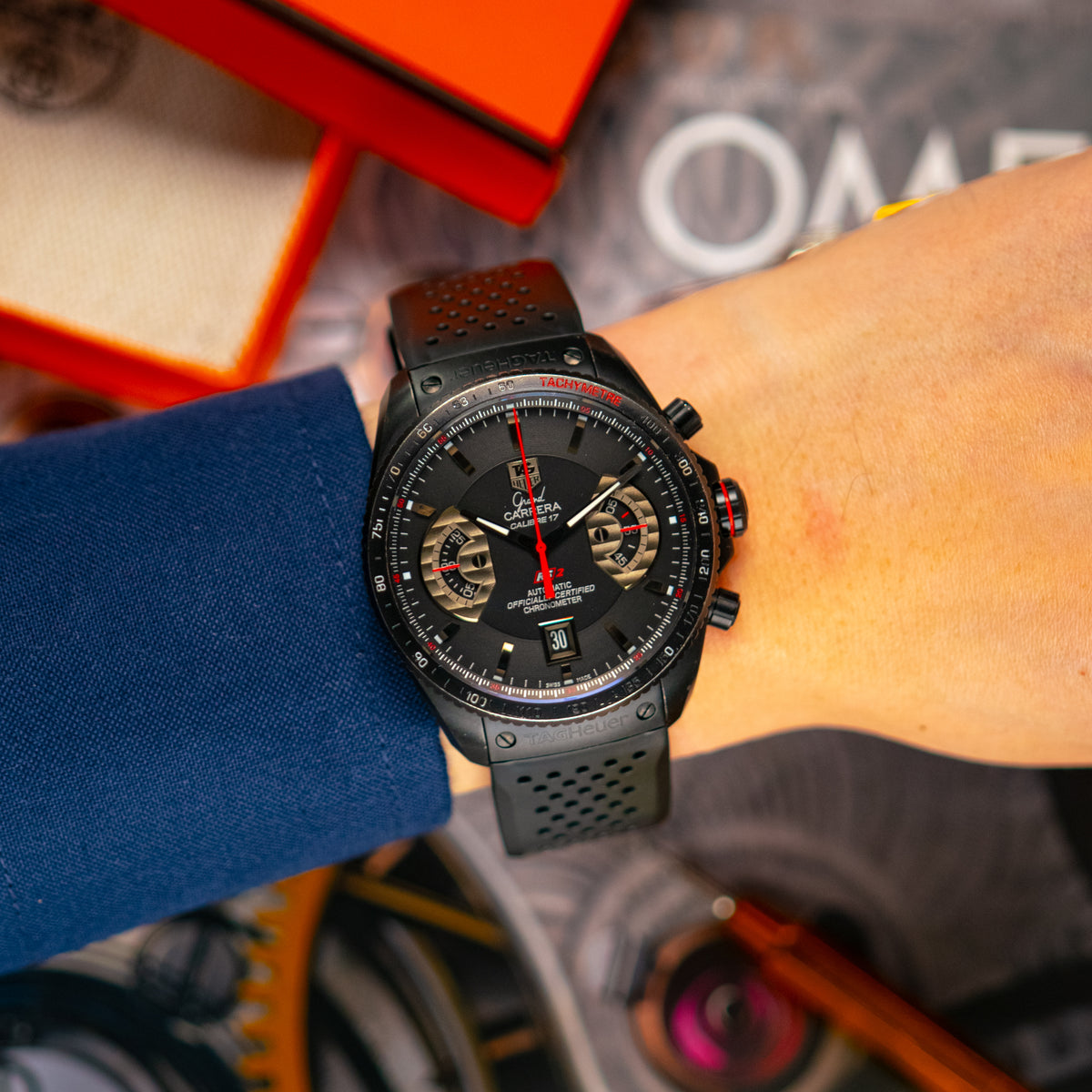 TAG Heuer Grand Carrera Calibre 17 RS2 Chronograph 43mm