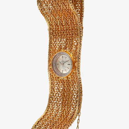 Omega De Ville Vintage Yellow Gold Mesh 20mm