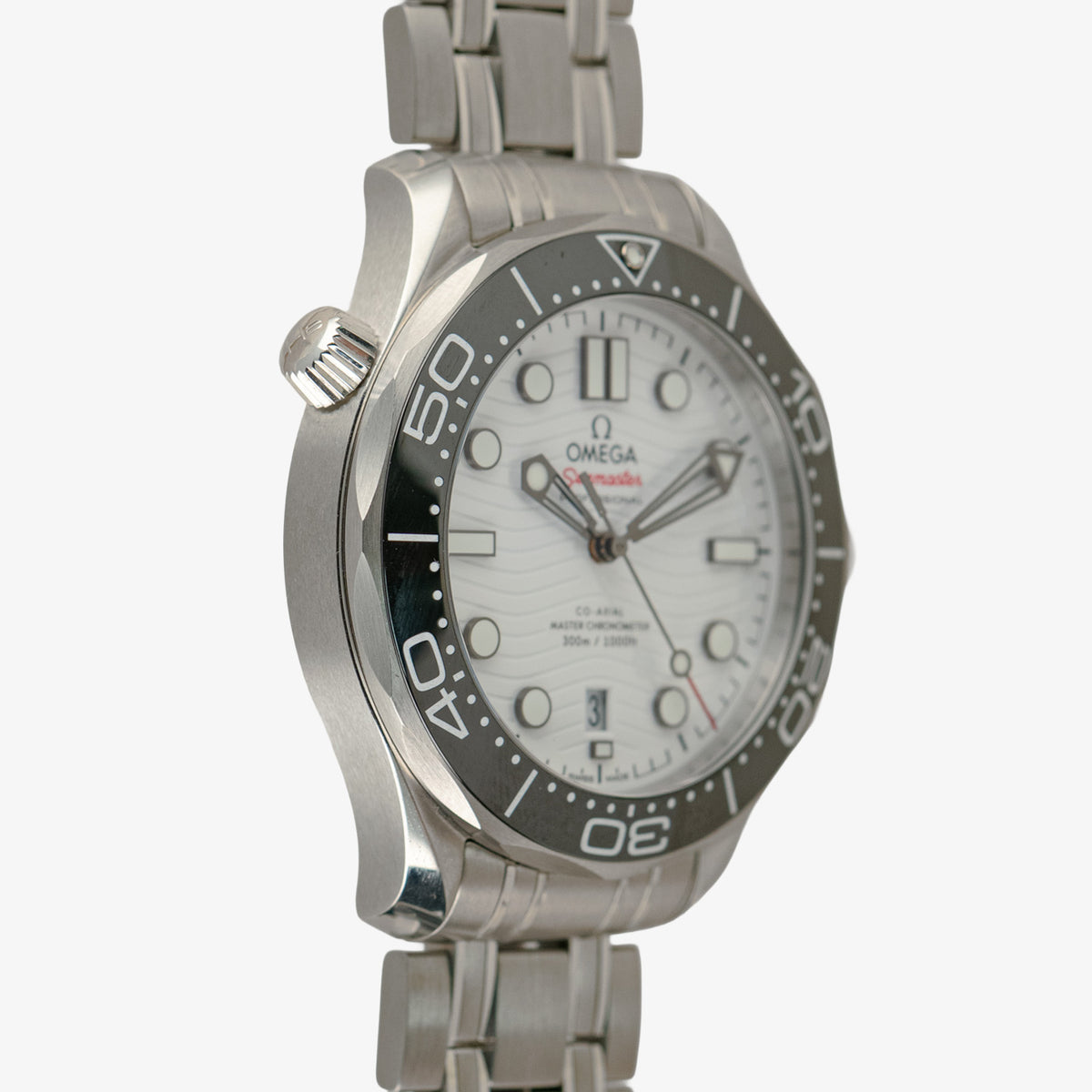 Omega Seamaster Diver 300M Co-Axial White Dial 42mm
