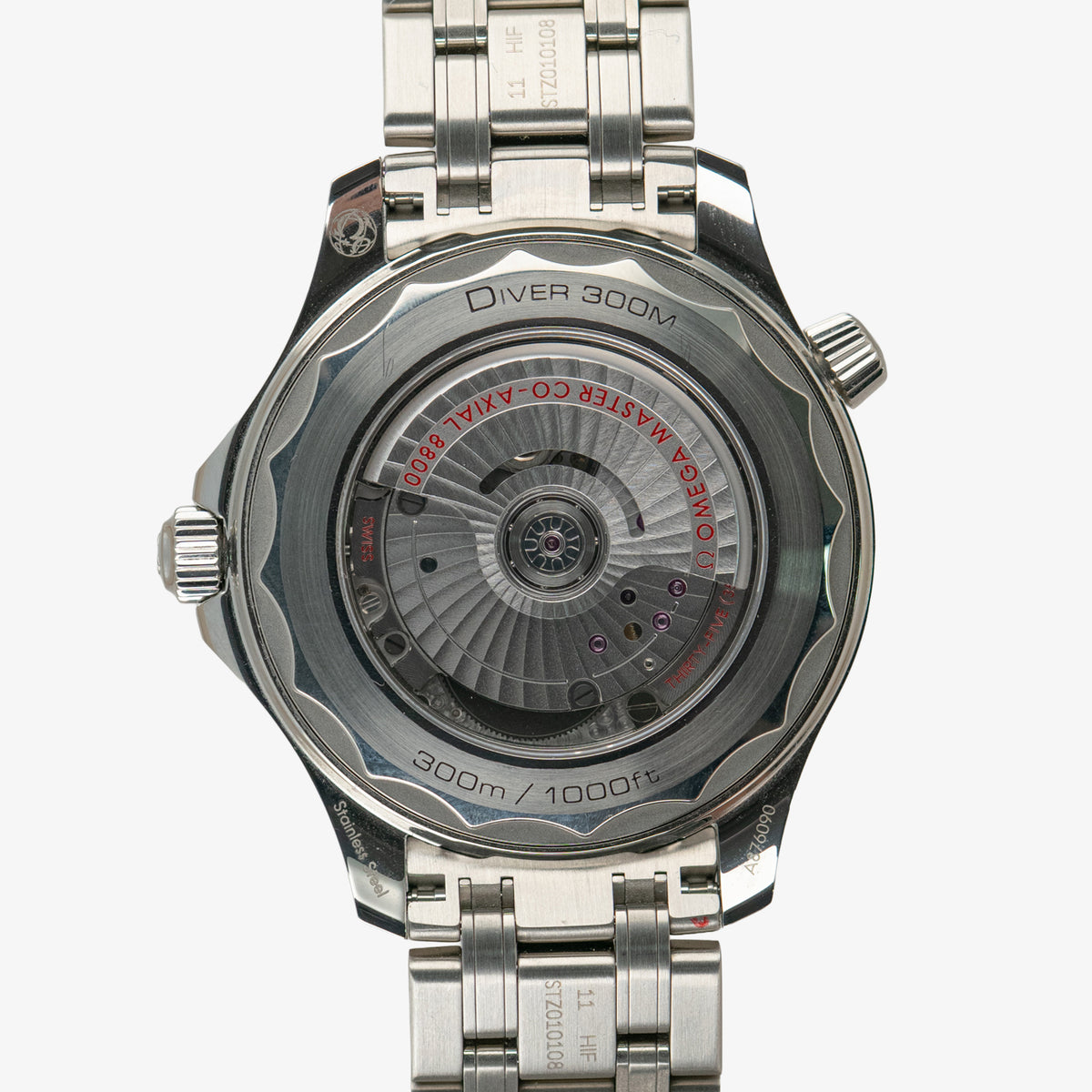 Omega Seamaster Diver 300M Co-Axial White Dial 42mm