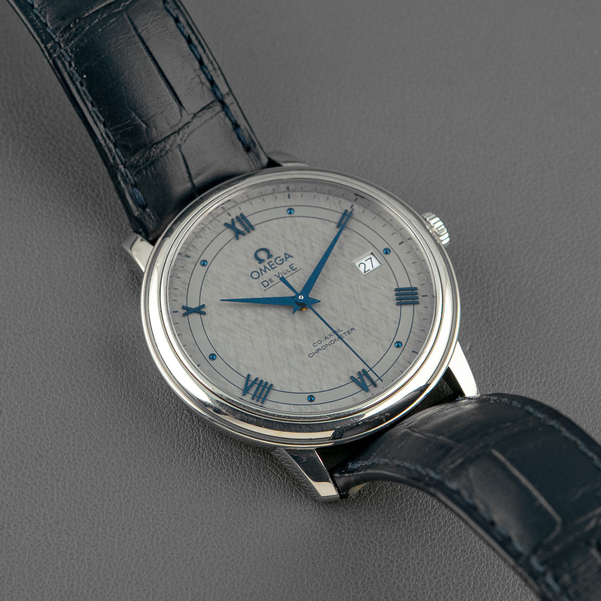 Omega De Ville Prestige Co-Axial Grey Dial 39.5mm