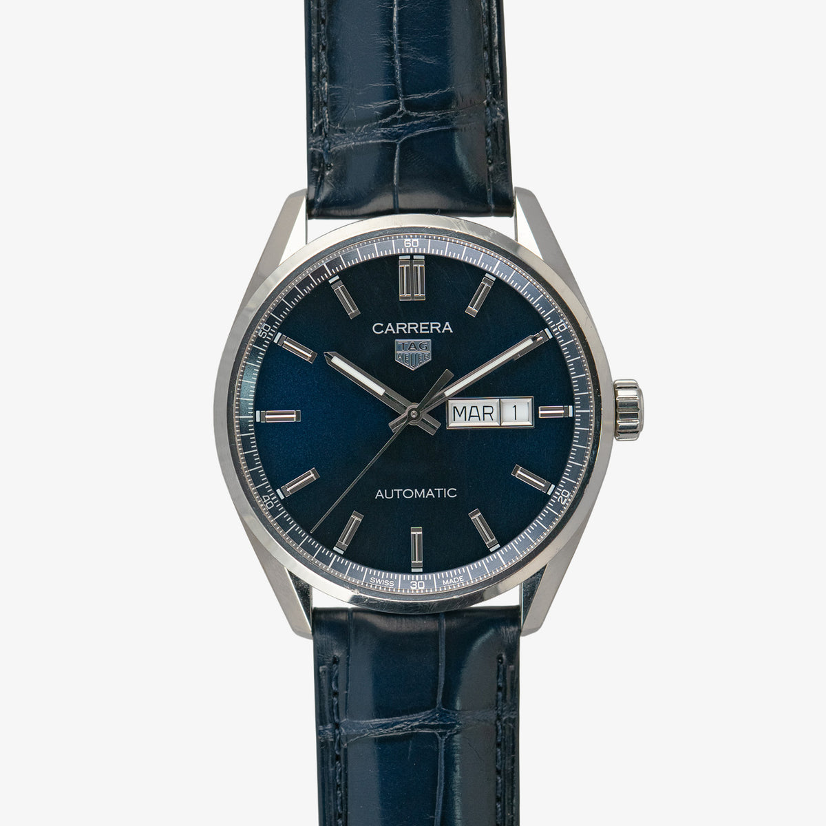 TAG Heuer Carrera Day-Date Calibre 5 Blue Dial 41mm