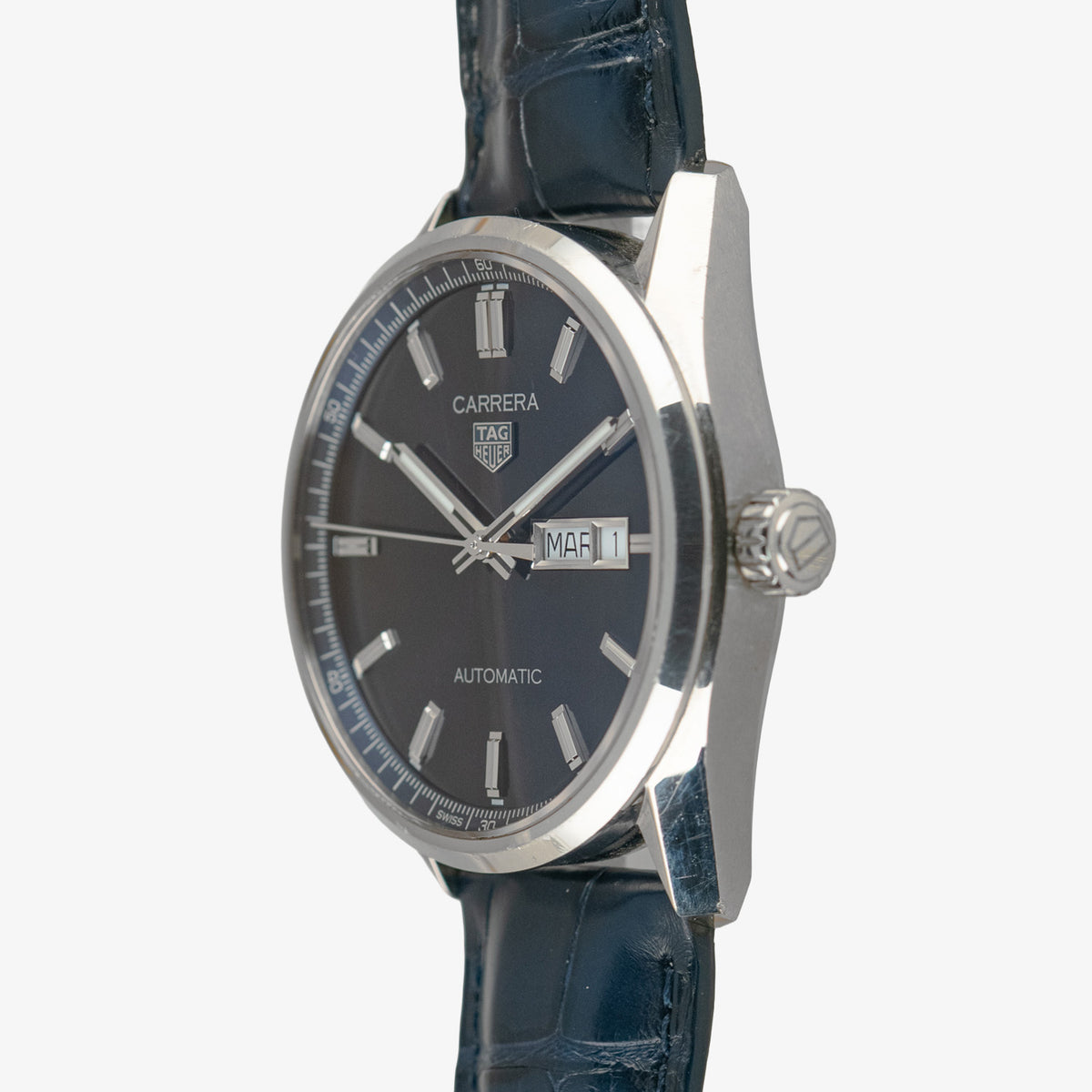 TAG Heuer Carrera Day-Date Calibre 5 Blue Dial 41mm