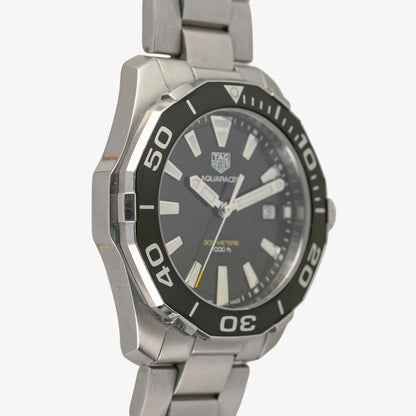 TAG Heuer Aquaracer 300M Quartz Black Dial 41mm