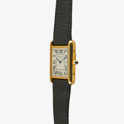 Cartier Tank Louis Yellow Gold White Dial 25.5mm