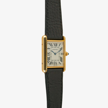 Cartier Tank Louis Yellow Gold White Dial 25.5mm