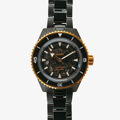 Rado Captain Cook High-Tech Ceramic Black Dial 43mm