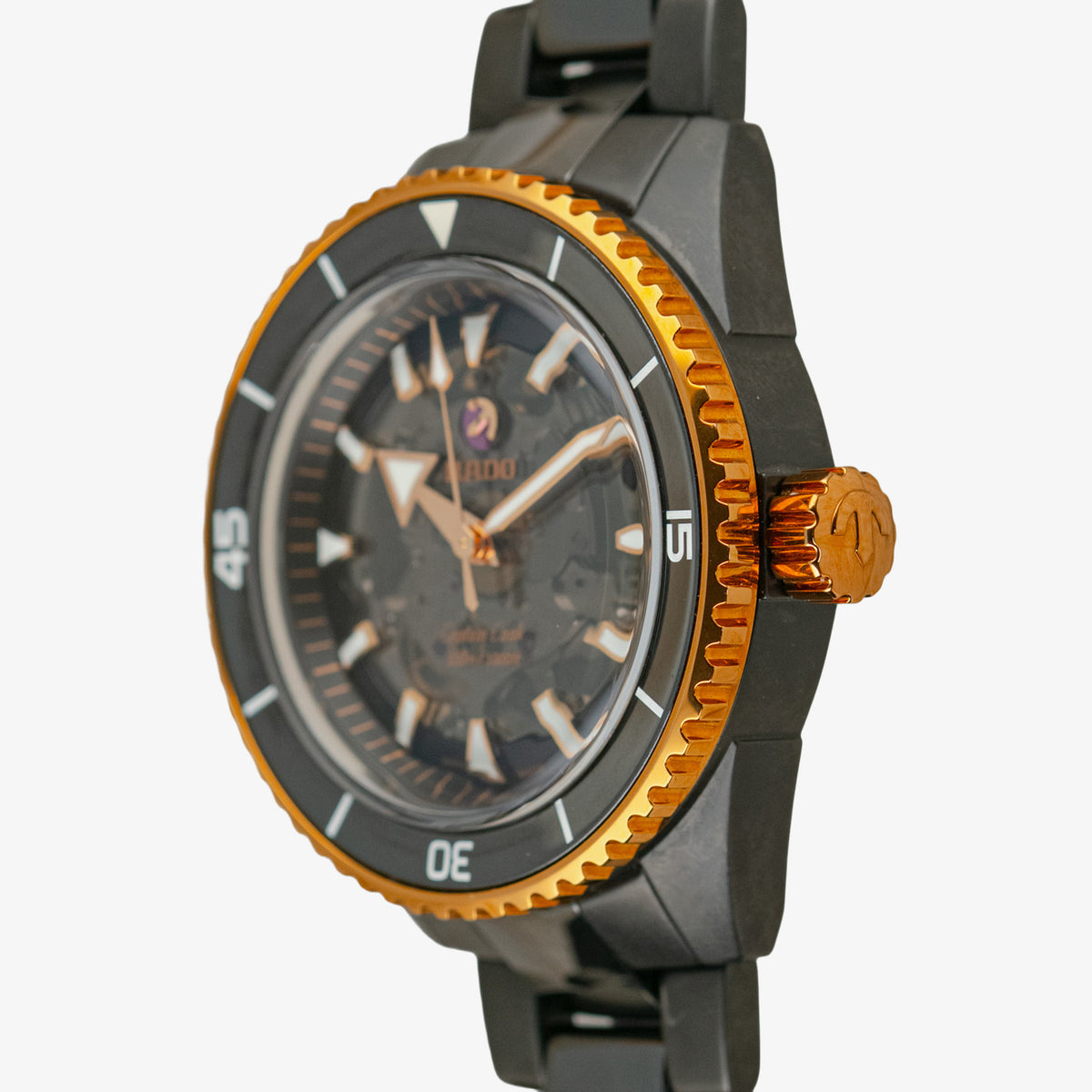 Rado Captain Cook High-Tech Ceramic Black Dial 43mm