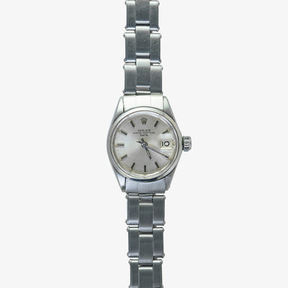 Rolex Oyster Perpetual Date 6516 Silver Dial 26mm