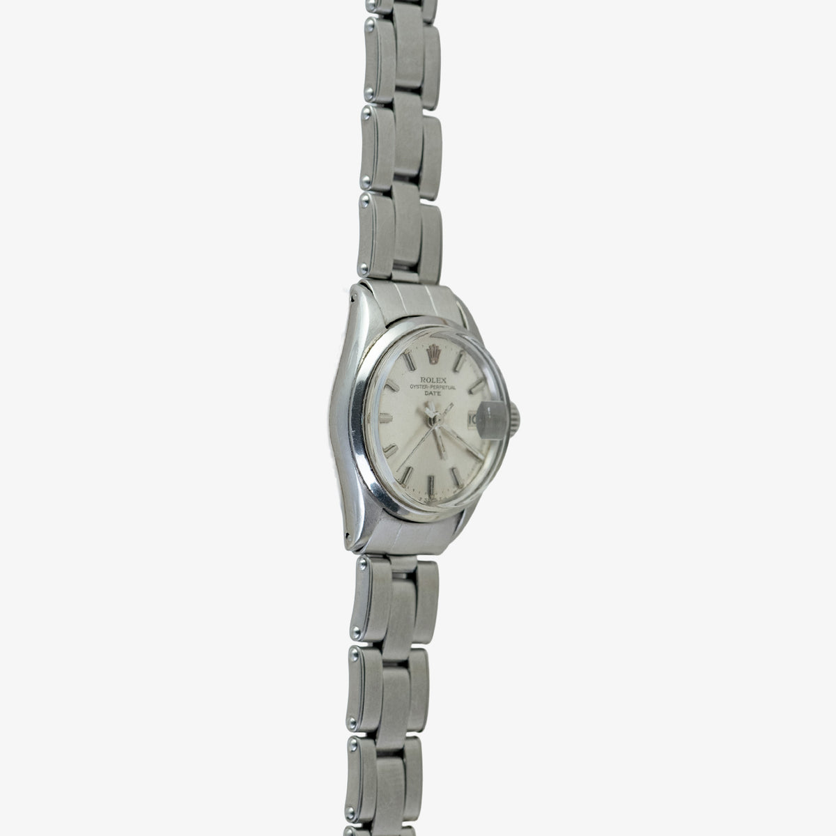 Rolex Oyster Perpetual Date 6516 Silver Dial 26mm