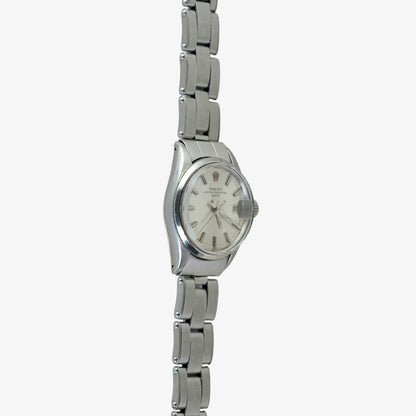 Rolex Oyster Perpetual Date 6516 Silver Dial 26mm
