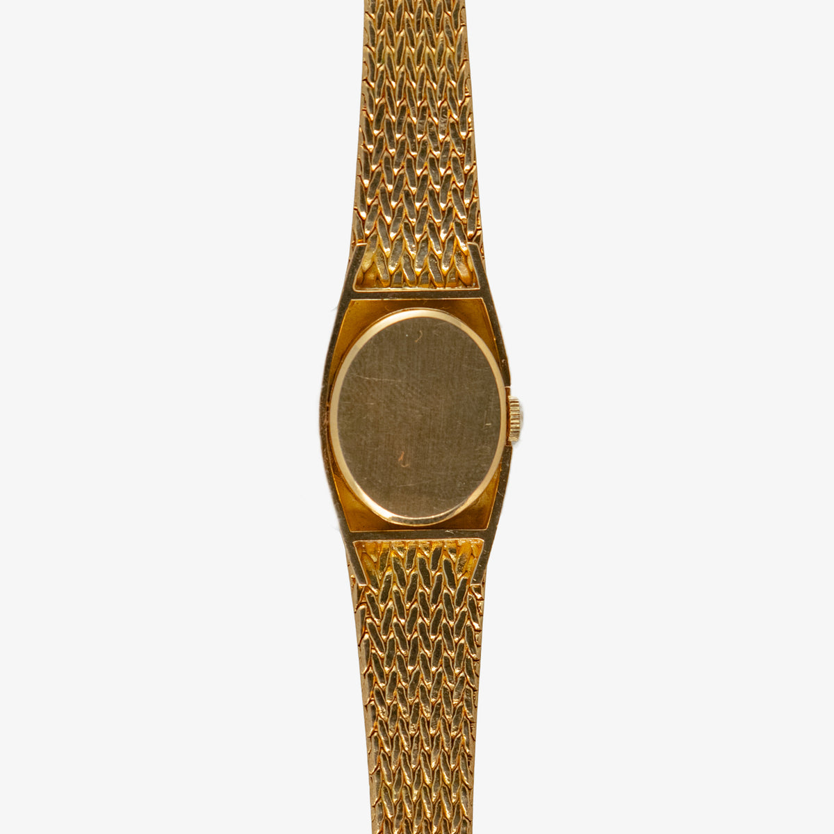 Ebel Vintage Oval Dial Yellow Gold Hand-Wind 15mm