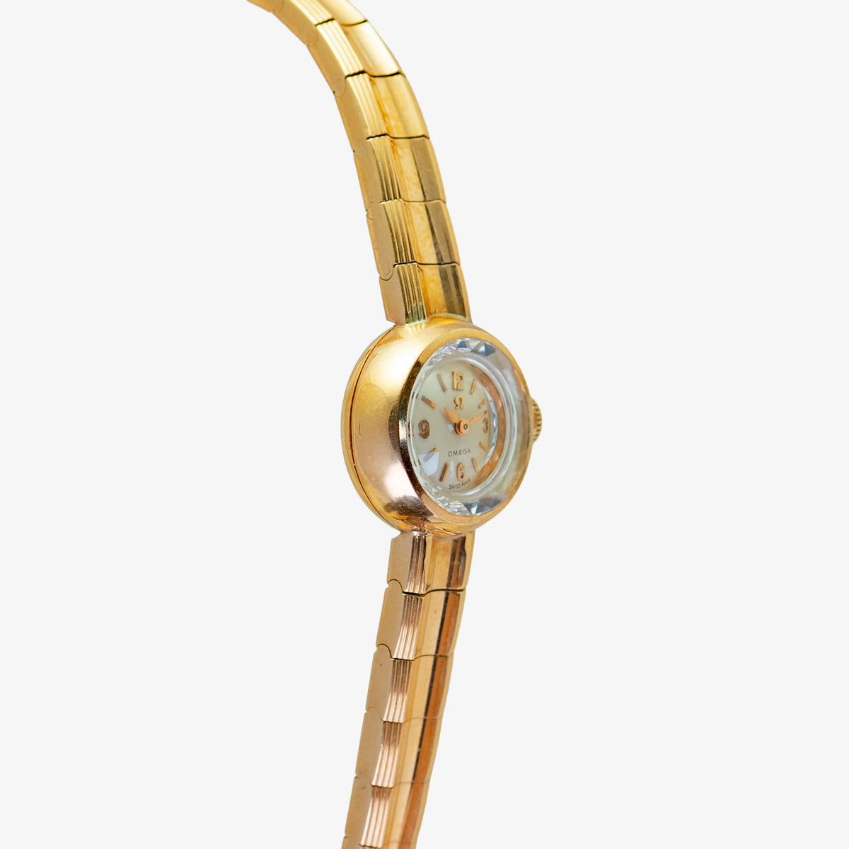 Omega Ladies Cocktail Watch Rose Gold Vintage