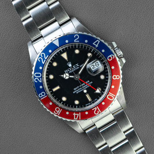 Rolex GMT-Master 16750 Pepsi Bezel 40mm
