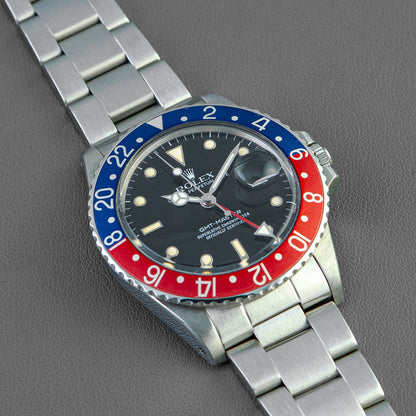 Rolex GMT-Master 16750 Pepsi Bezel 40mm