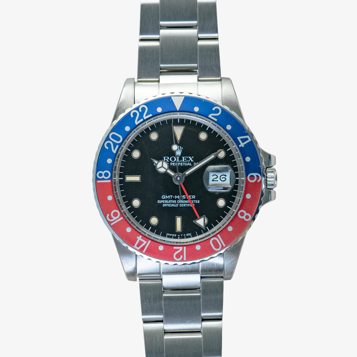 Rolex GMT-Master 16750 Pepsi Bezel 40mm