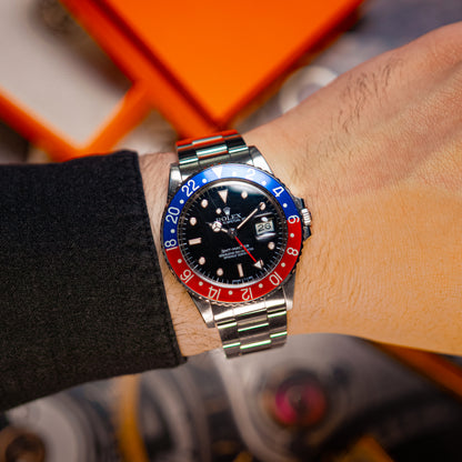 Rolex GMT-Master 16750 Pepsi Bezel 40mm