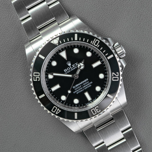 Rolex Submariner No Date 124060 Automatic Black Dial 41mm