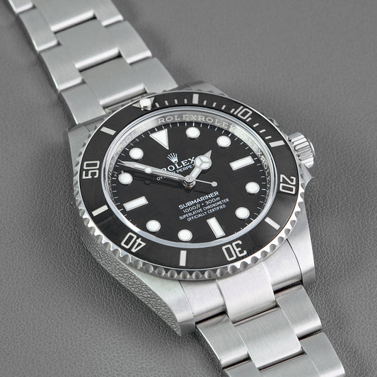 Rolex Submariner No Date 124060 Automatic Black Dial 41mm