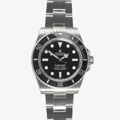 Rolex Submariner No Date 124060 Automatic Black Dial 41mm
