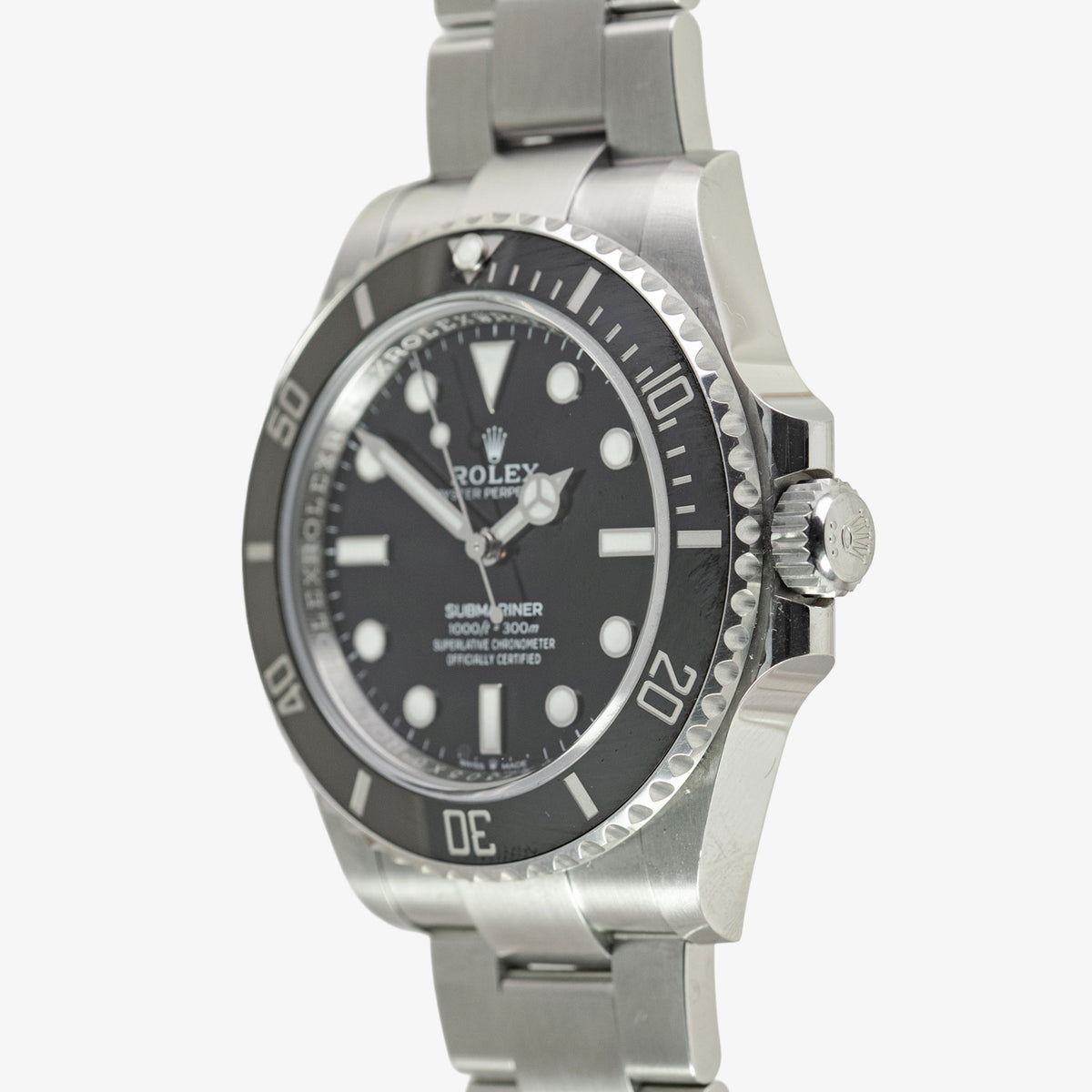 Rolex Submariner No Date 124060 Automatic Black Dial 41mm
