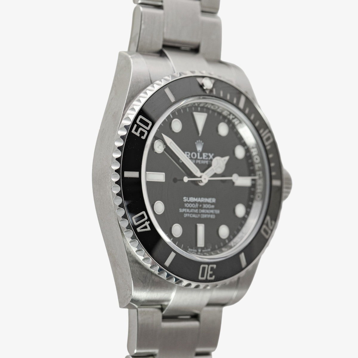 Rolex Submariner No Date 124060 Automatic Black Dial 41mm