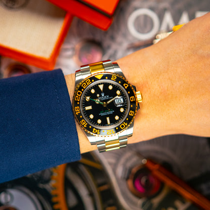 Rolex GMT-Master II 116713LN Two-Tone Black Dial 40mm