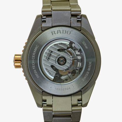 Rado Captain Cook High-Tech Ceramic Skeleton Olive Green 43mm