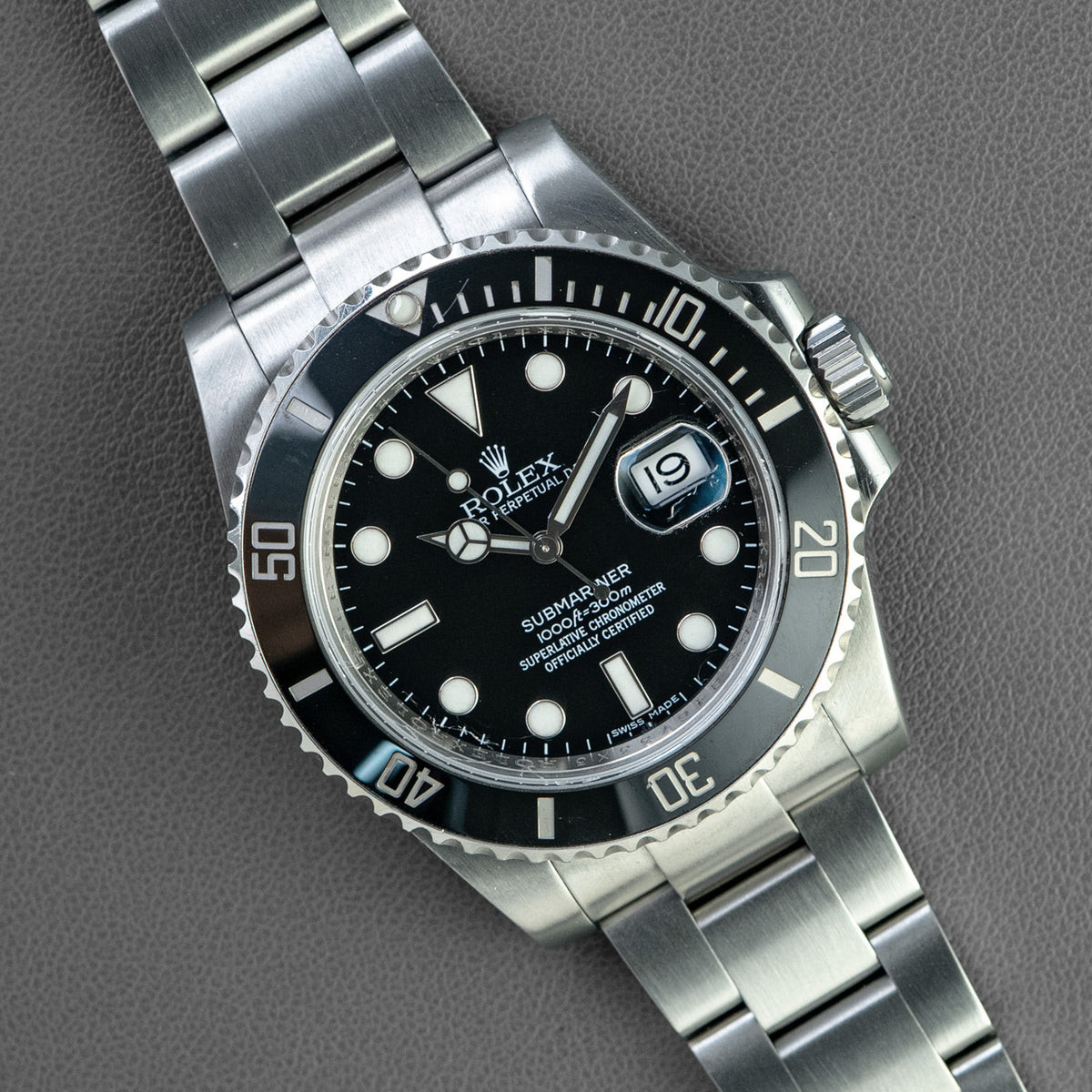Rolex Submariner Date 116610 Black Dial 40mm