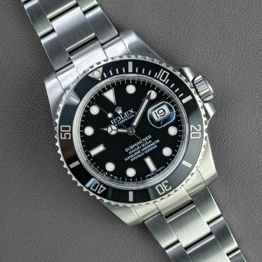Rolex Submariner Date 116610 Black Dial 40mm