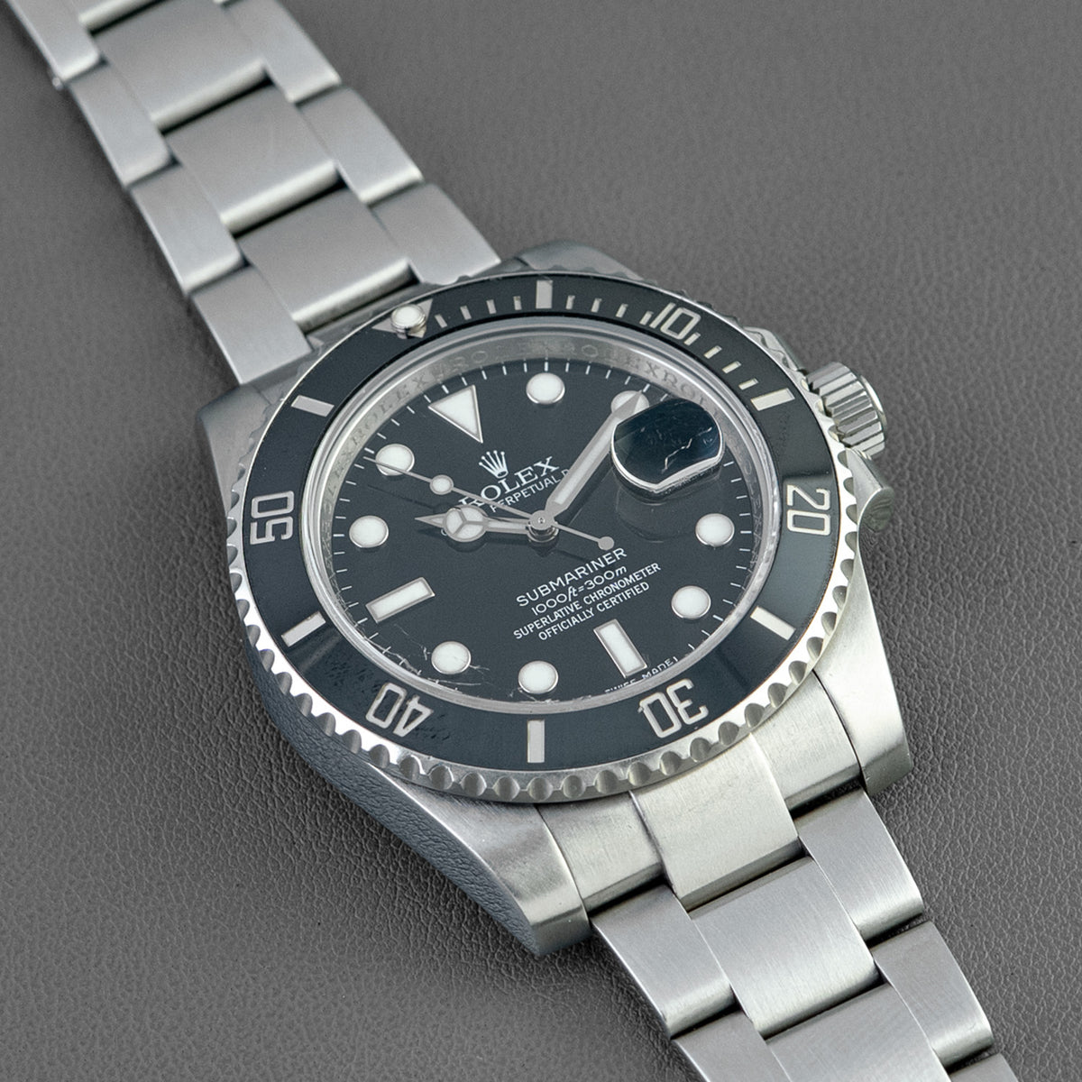 Rolex Submariner Date 116610 Black Dial 40mm