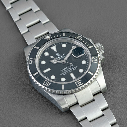 Rolex Submariner Date 116610 Black Dial 40mm
