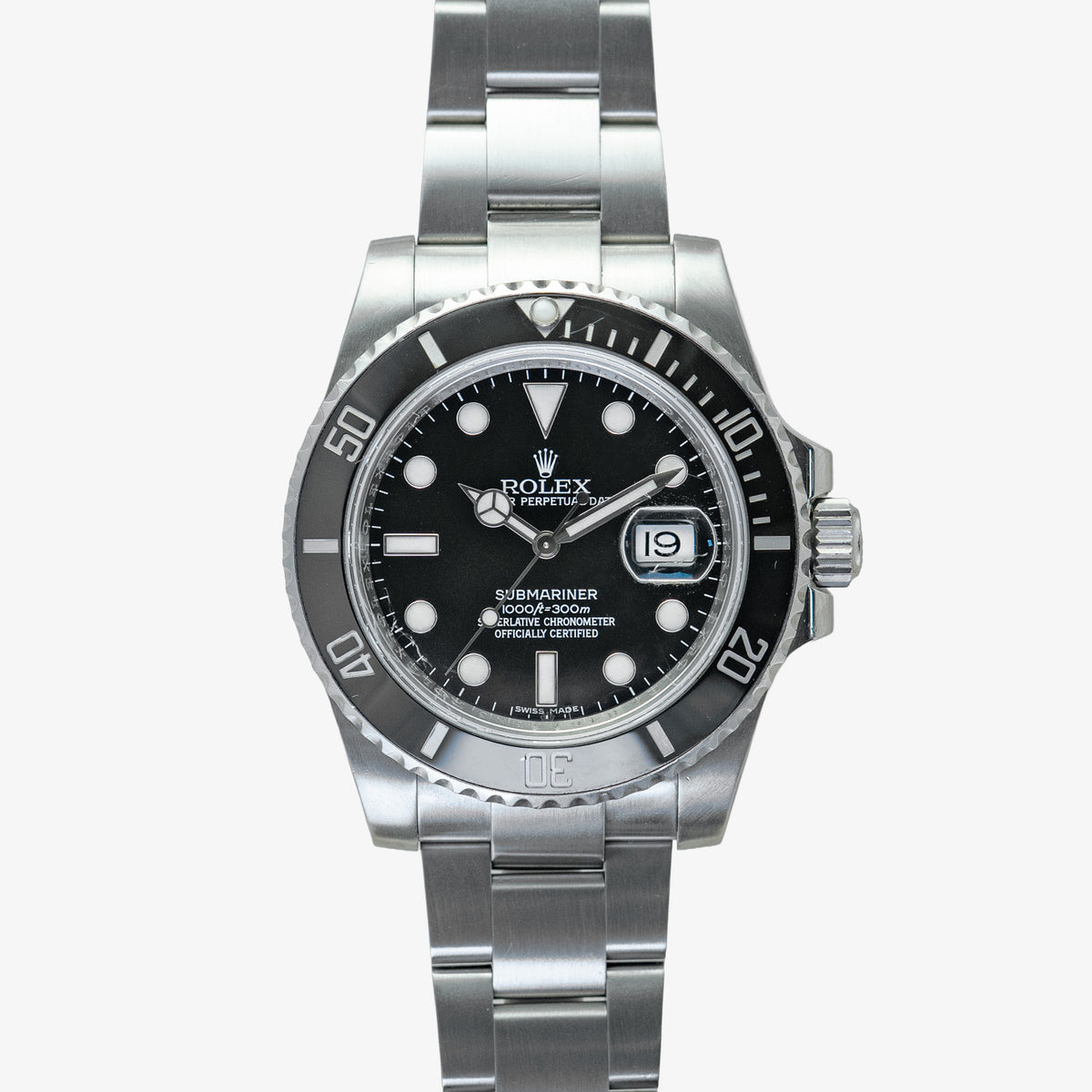 Rolex Submariner Date 116610 Black Dial 40mm
