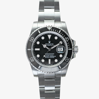 Rolex Submariner Date 116610 Black Dial 40mm