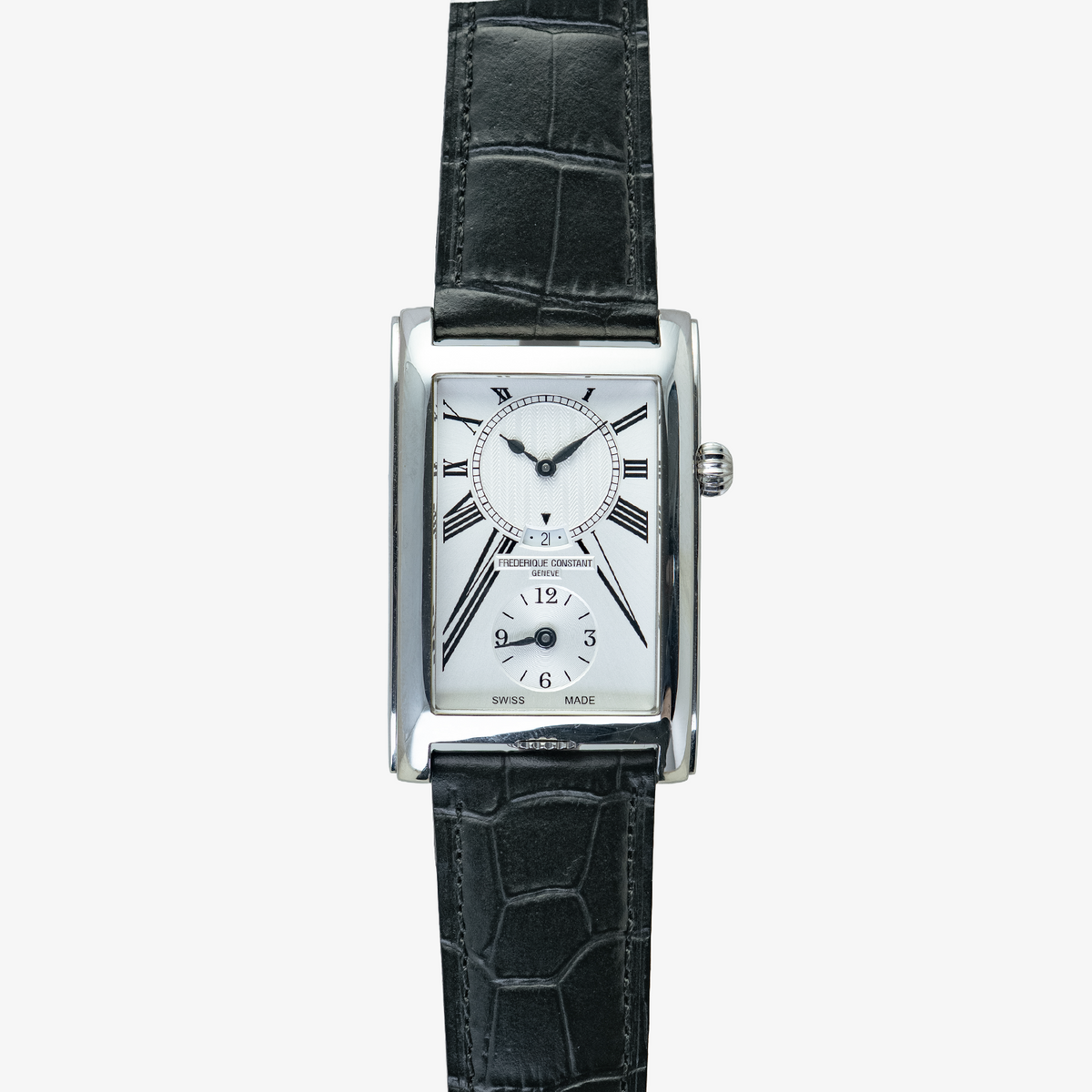 Frédérique Constant Classics Carrée Dual Time 35mm