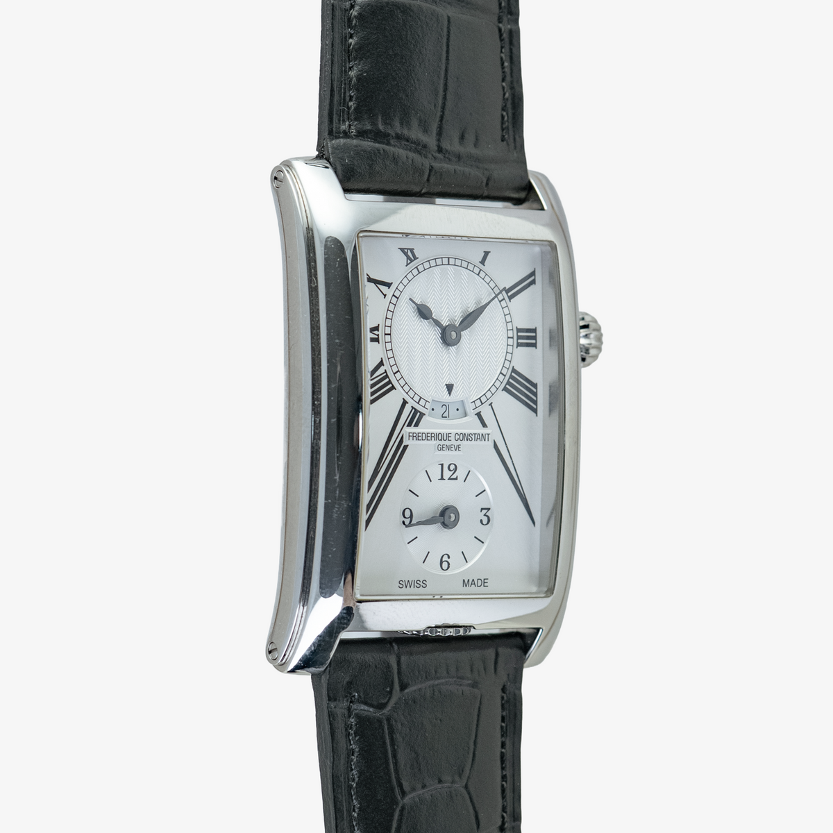 Frédérique Constant Classics Carrée Dual Time 35mm