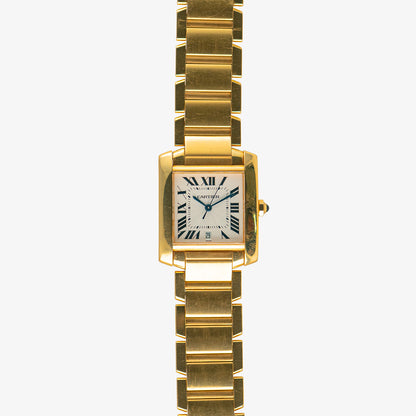 Cartier Tank Française Automatic Date Yellow Gold 29mm