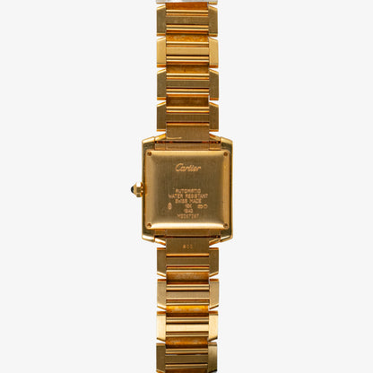Cartier Tank Française Automatic Date Yellow Gold 29mm