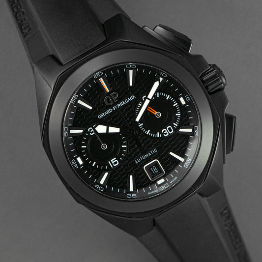 Girard-Perregaux Chrono Hawk Black Dial 44mm
