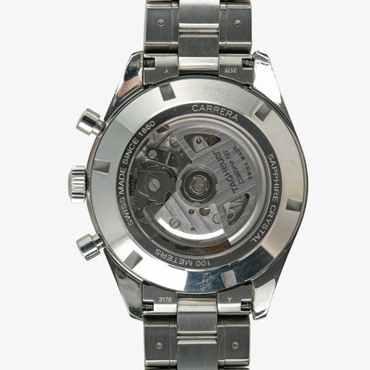TAG Heuer Carrera Heritage Calibre 16 Chronograph Silver 41mm