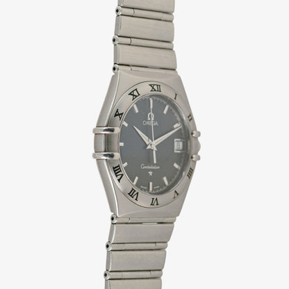 Omega Constellation Date Quartz Blue Dial 33.5mm