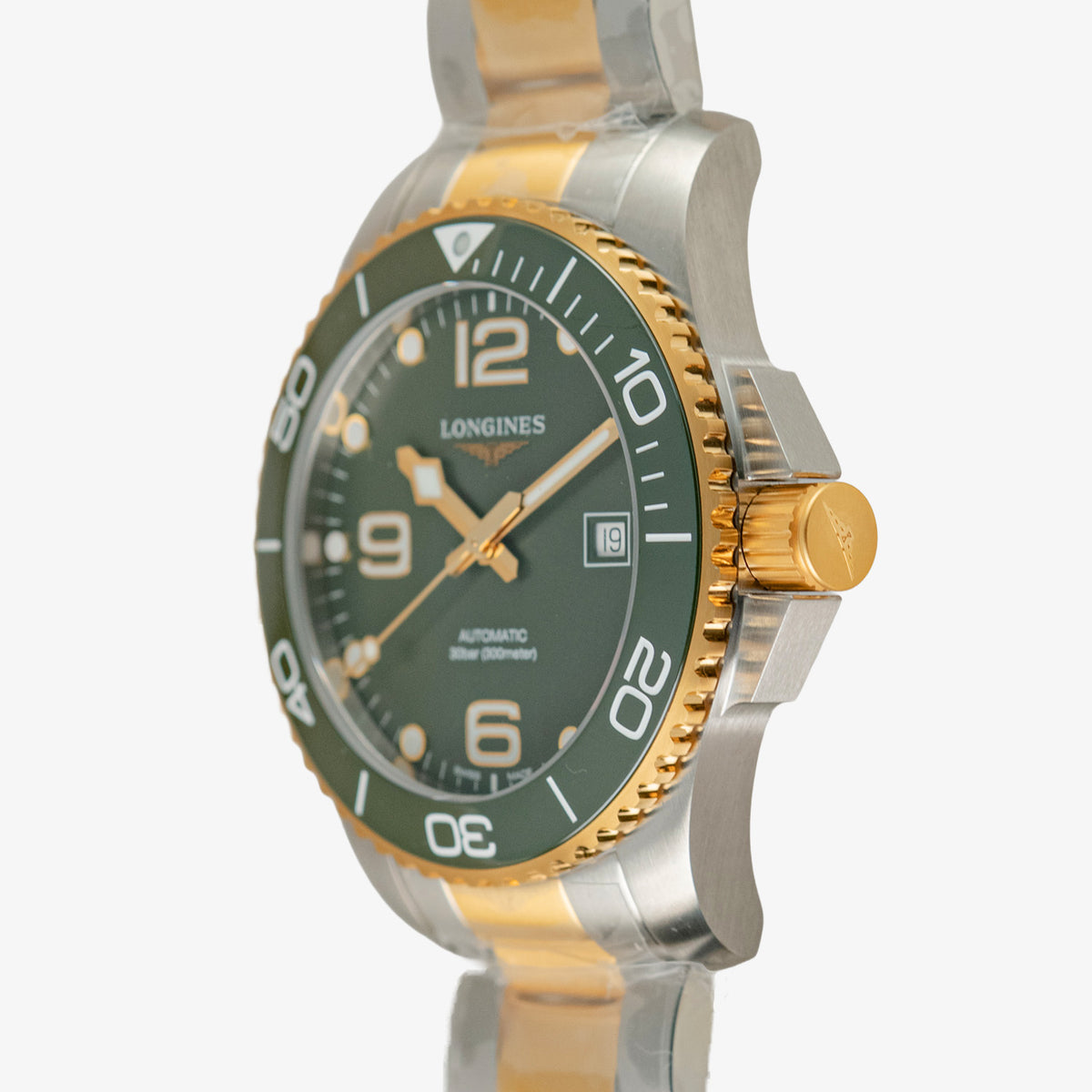 Longines HydroConquest Green Dial Two-Tone 43mm