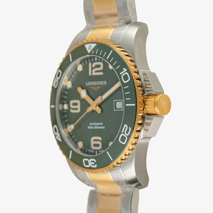 Longines HydroConquest Green Dial Two-Tone 43mm