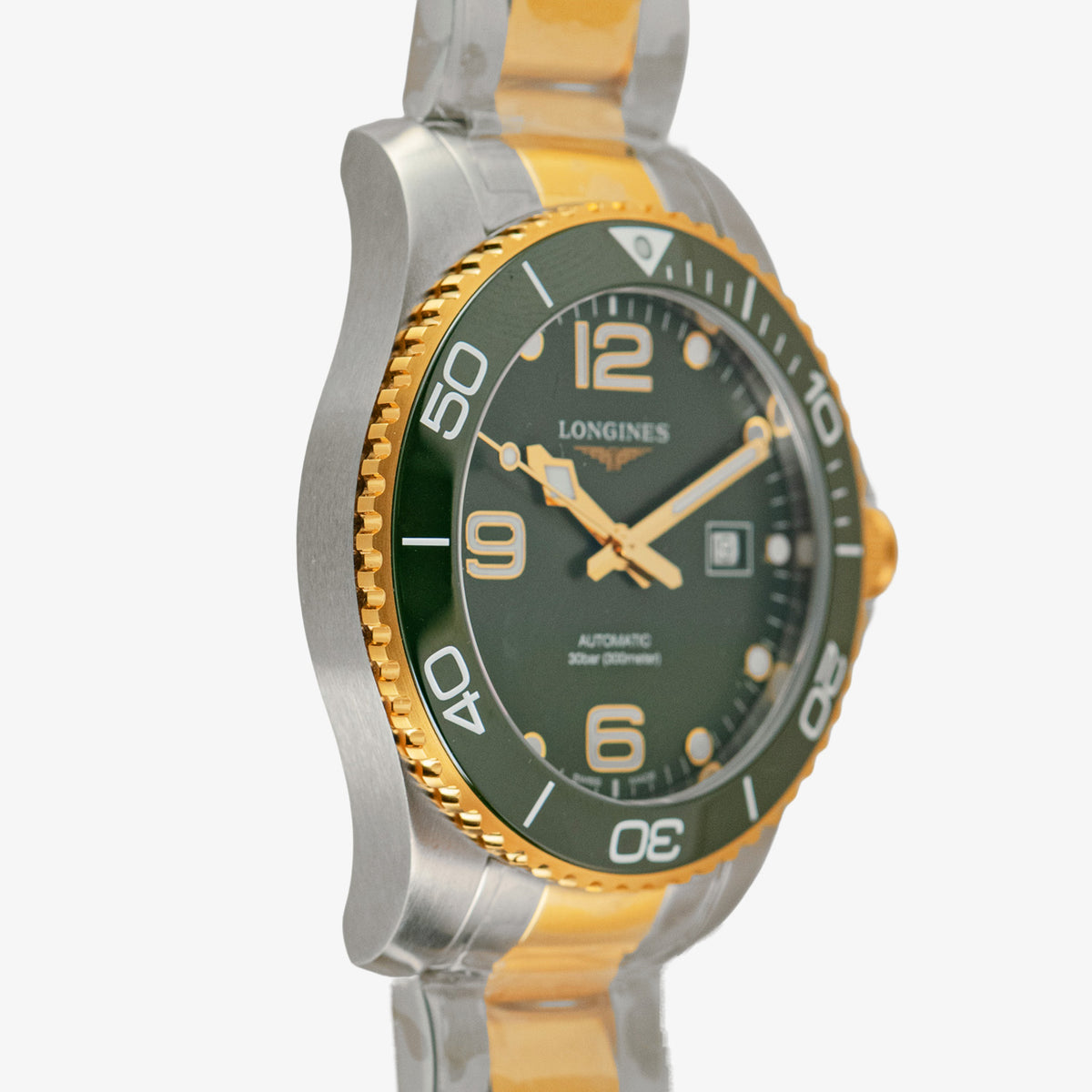 Longines HydroConquest Green Dial Two-Tone 43mm