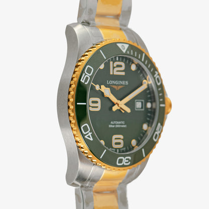 Longines HydroConquest Green Dial Two-Tone 43mm