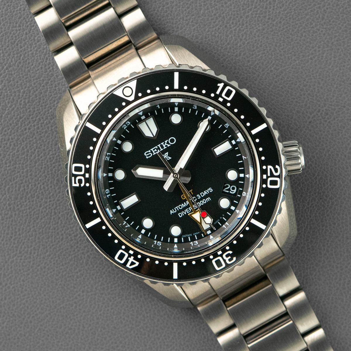 Seiko Prospex 1968 Heritage Diver's GMT Black Dial 42mm